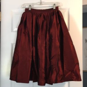Pinup Couture taffeta Jenny skirt size small